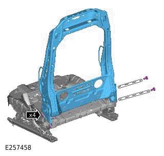 Front Row Seat Recliner Motor